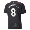 Officiële Voetbalshirt Manchester City Gundogan 8 Uit 2022-23 - Heren